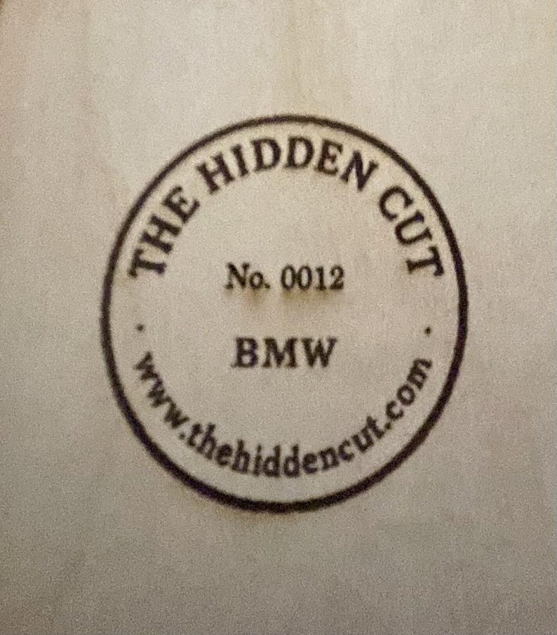 Original photograph of the maker’s seal, number 0012