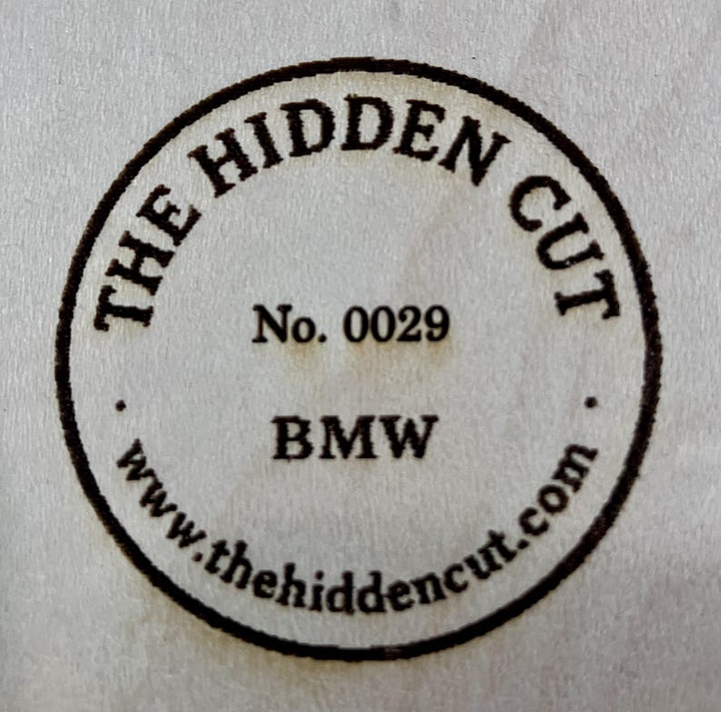 The Hidden Cut maker’s seal bearing number 0029